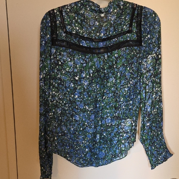 VERONICA BEARD Candita printed chiffon blouse - Picture 6 of 9